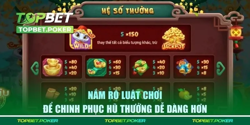 Nắm rõ luật chơi để chinh phục hũ thưởng dễ dàng hơn